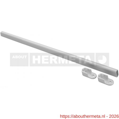 Hermeta 6602 garderobe kastroedeset 100 cm mat naturel - R20100061 - afbeelding 1