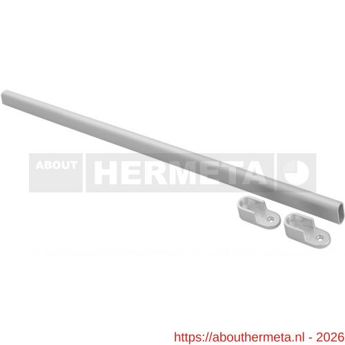 Hermeta 6604 garderobe kastroedeset 120 cm mat naturel - R20100062 - afbeelding 1